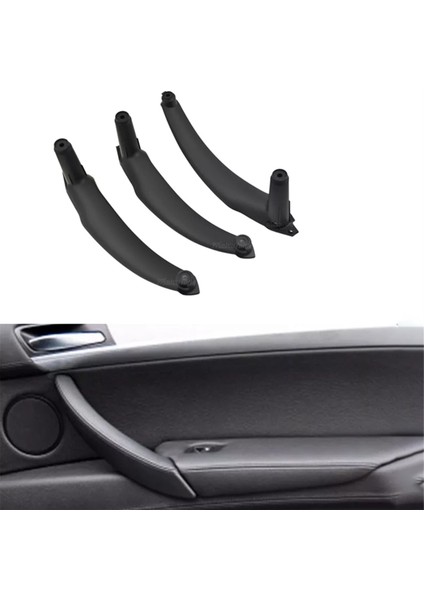 Bmw X5 E70 X6 E71 E72 Lhd Iç Kapı Kolu ve Iç Panel Pencere Anahtarı Kapak Çerçevesi 51416975777 , 51416969401 (Yurt Dışından)