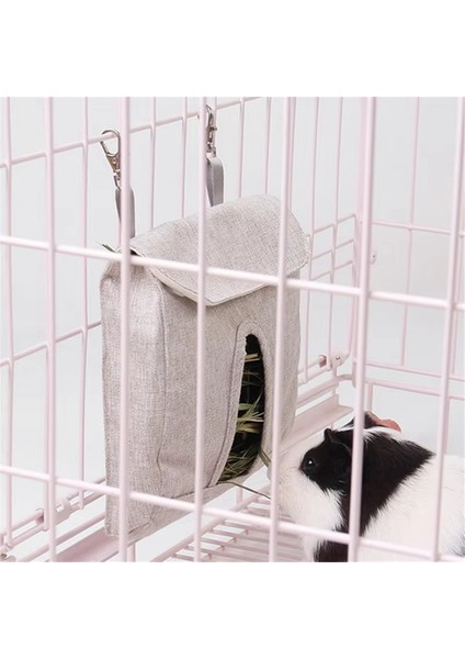 Asma Besleme Torbası Saman Torbası Besleme Dağıtıcısı Gine Domuzu Küçük Hayvan Evcil Hayvan Besleme (Yurt Dışından) fırsatları