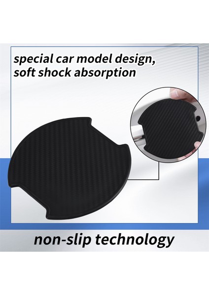 Araba Kapı Kasesi Sticker Koruyucu Film Araba Dış Kapı Kolu Mazda Toyota Lexus Subaru Nissan Honda Büyük (Yurt Dışından) fırsatları