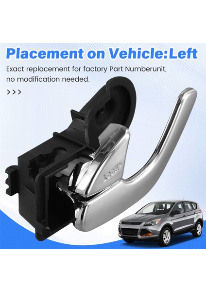 Araba Iç Kapı Kolu Döşeme Kapı Iç Döşeme Paneli Ford Escape Kuga Ba Za Zb Zc Escape 2003-2012 Sol (Yurt Dışından) indirimleri
