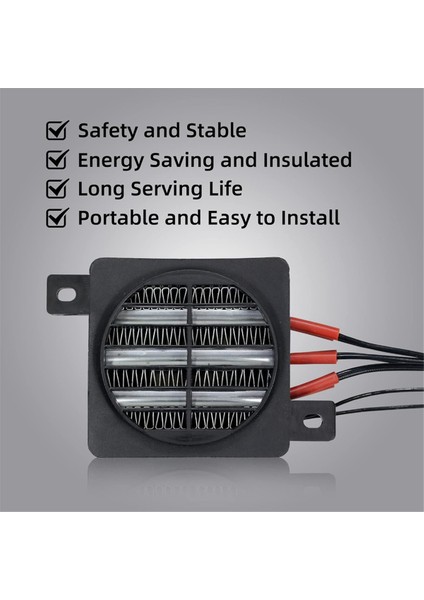 Ptc Araba Hava Isıtıcısı 70W 12V Ptc Araba Fan Isıtıcısı Hızlı Sabit Sıcaklık Isıtma Elemanı Isıtıcıları Taşınabilir Ptc Isıtma Fanı (Yurt Dışından) fırsatları