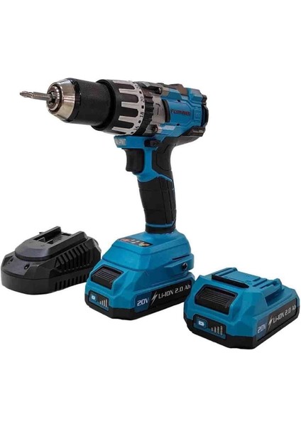 Catpower Akülü Darbeli Vidalama Li-Ion 120NM (Makine) Kömürsüz 13 mm