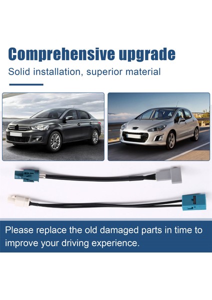 Peugeot 308 308S 408 Citroen Araba Rcc Radyo Ses Nac Kablosuz Kablo Adaptörü Mrn Adaptör Kablosu Ds'den Nac Antenine (Yurt Dışından) indirimleri