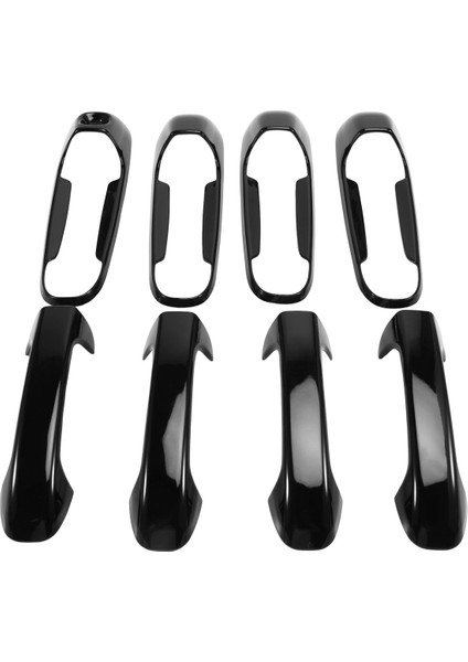 Araba Kapı Kolu Kılıfı Dış Kapı Kolu Döşemesi Dodge Ram 1500 2017-2010 Parlak Siyah (Yurt Dışından) modelleri