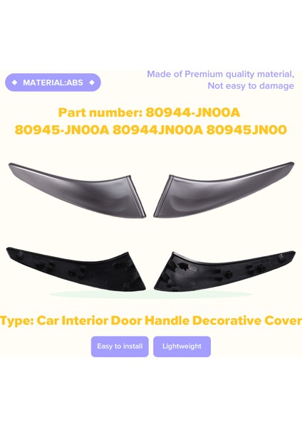 1 Çift Iç Kapı Kolu Döşeme Kapağı 80944-JN00A 80945-JN00A Nissan Altima 2008-2012 Kapı Kol Dayanağı Kalıbı (Yurt Dışından) indirimleri