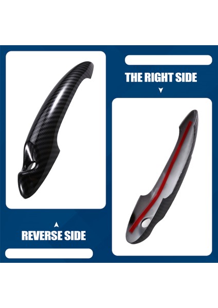 Araba Kapı Kolu Kılıfı Mını R Serisi R50 R54 R55 R56 Için Harici Çekme Kolu Kılıfı (Yurt Dışından) indirimleri