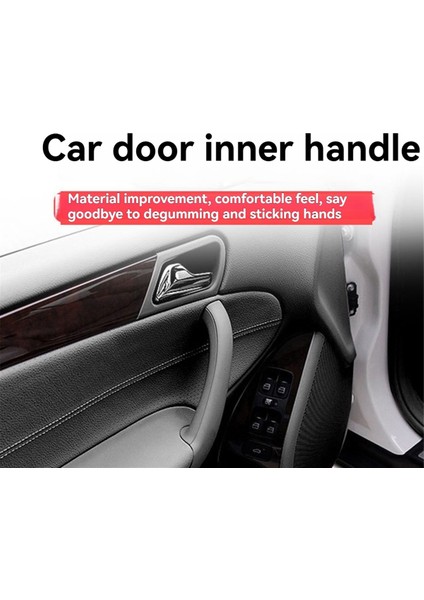 Araba Iç Aksesuarları Kapı Çekme Kolu 203 810 1551 9116 Mercedes Benz W203 C Sınıfı 2000-2007 Siyah Ön Sol (Yurt Dışından) indirimleri