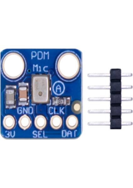 MP34DT01 Pdm Dijital Mems Mikrofon Modülü Basit Darbe Yoğunluğu Modülasyon Çıkışı Küçük Çok Yönlü Mikrofon (Yurt Dışından)