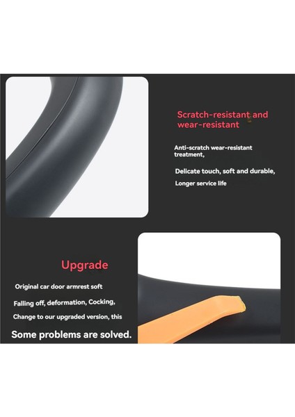 Araba Iç Aksesuarları Kapı Çekme Kolu 203 810 1751 9116 Mercedes Benz W203 C Sınıfı 2000-2007 Siyah Arka Sol (Yurt Dışından) modelleri