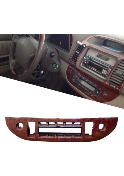 Toyota Camry 2002-2006 Abd Versiyonu Için Araba Merkezi Kontrol Klima Paneli Kapağı A/c Ayar Düğmesi Çerçevesi (Yurt Dışından) fırsatları