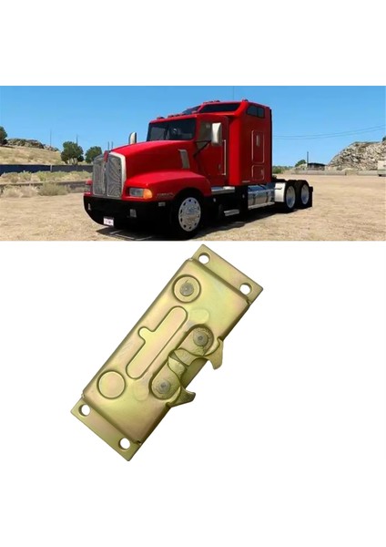 Sürücü Tarafı Kapı Mandalı Kilit Bloğu 25624802 62QS286R 04-0177 HLK2129 Mack Peterbilt Kenworth T600 T660 L700 40177 Için (Yurt Dışından) modelleri