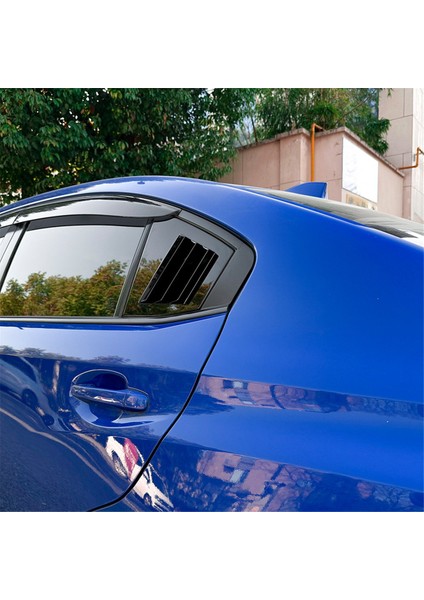 Araba Arka Üçgen Pencere Panjurları Panjurlar Perdeler Kapak Döşeme Subaru Wrx Stı Va 2014-2021 Parlak Siyah (Yurt Dışından) fırsatları