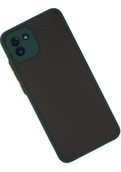 Samsung Galaxy A03 Kılıf Montreal Silikon Kapak - Yeşil modelleri