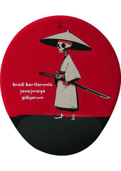Savaşmaya Gidiyorum Bilek Destekli Mousepad