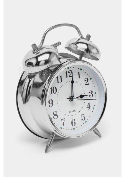 Büyük Boy Işıklı Metal Masa Saati, Şık ve Nostaljik Tasarım fırsatları