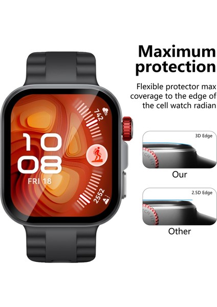 Huawei Fit 4 Pro Uyumlu Aparatlı Tam Kaplayan Kavisli Nano Ekran Koruyucu Hd modelleri