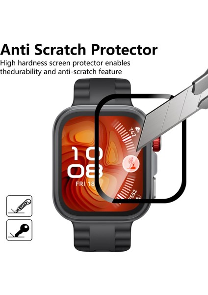 Huawei Fit 4 Pro Uyumlu Aparatlı Tam Kaplayan Kavisli Nano Ekran Koruyucu Hd fırsatları