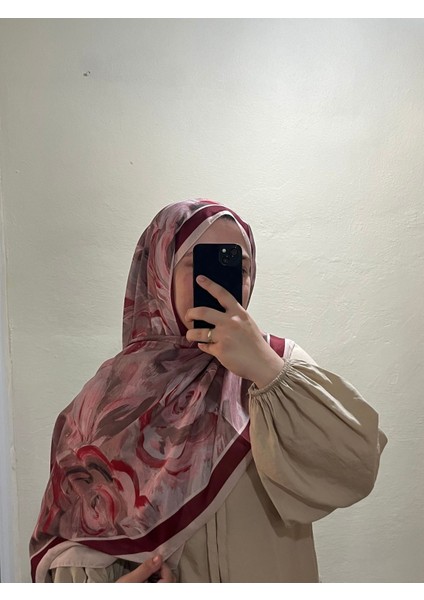 Soft Batik Gül Şal