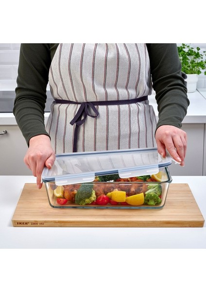 Turuncu Kapaklı Saklama Kabı 32X21X9CM 3,1 Lt Kontarlı Fırın Dostu fiyatları