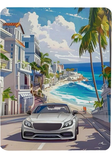 Island Bilek Destekli Mousepad