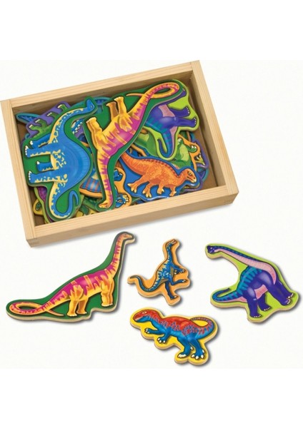 Beyaz Mıknatıslı Dinozorlar Seti, Eğlenceli ve Öğretici Oyun Malzemeleri fiyatları