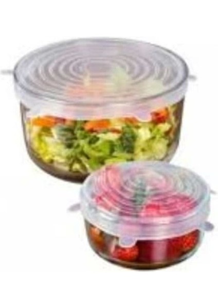 Çok Renkli Taze Tutan Silikon Kapak Seti, Pratik ve Esnek, Günlük Kullanım Için Ideal indirimleri