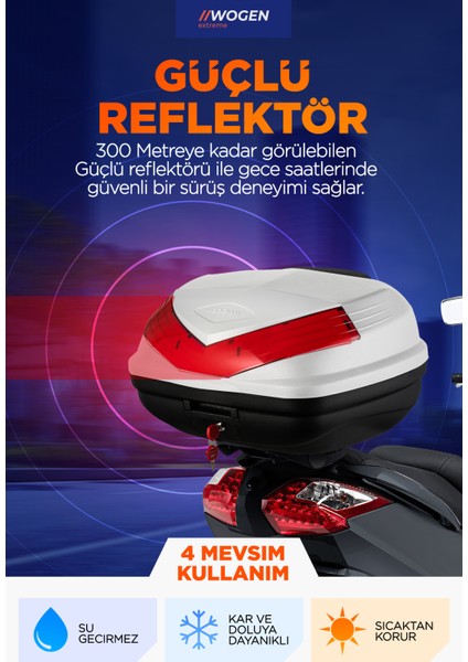 WG39 Arka Çanta 39 L Sırt Dayamalı Premium (Beyaz) fiyatları