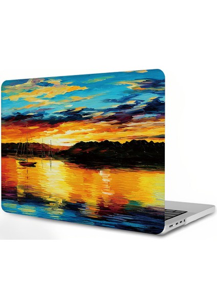 MacBook Air 13 Inç 2022 2021 2020 A2337 M1 A2179 A1932 Touch Id, Sert Kabuk Kılıf ile Uyumlu Kılıf (Yurt Dışından)