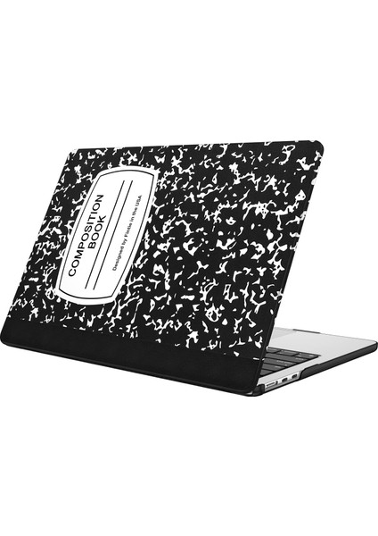 MacBook Air 13.6 Inç A2681 (2022 2023 Sürümü) ile Uyumlu Kılıf - Sıvı Retina Ekranlı ve Dokunmatik Kimlikli MacBook Air 13.6" M2 Çip Için Geçmeli Sert Kabuk Kapak, Kompozisyon Kita (Yurt Dışından)