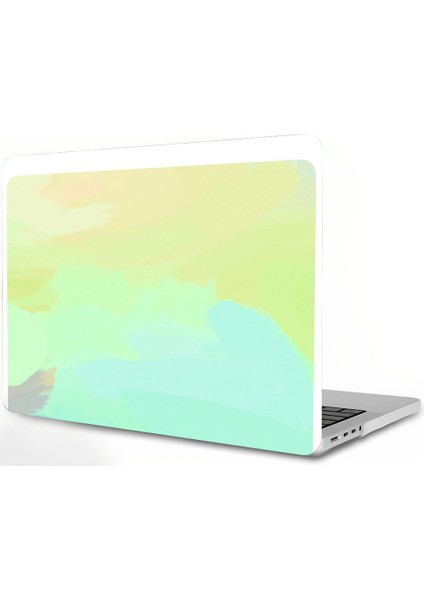 MacBook Air 13.6 Inç Kılıf ile Uyumlu 2022 2023 2024 Yayın M3 A3113 M2 A2681 Touch Id Ile, Plastik Sert Kabuk Kılıf (Yurt Dışından)