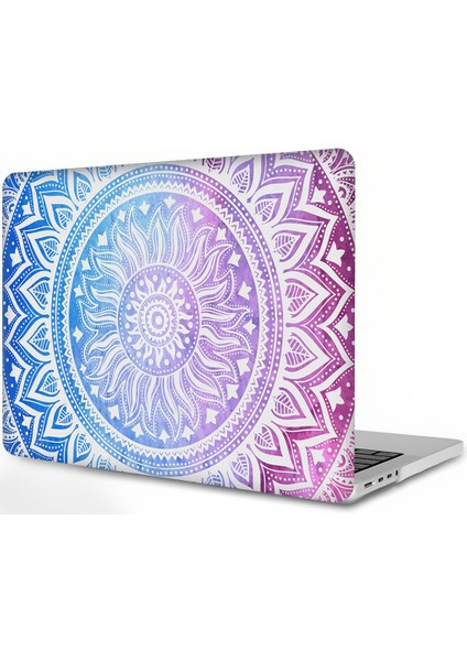 MacBook Air 13 Inç Kılıf ile Uyumlu 2021 2020 2019 2018 Sürüm A2337 M1 A2179 A1932 Touch Id, Plastik Sert Kabuk Kılıf (Yurt Dışından)