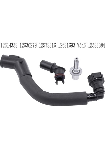 Pozitif Karter Havalandırma Vanası Boru Hortumu ve Pcv Vana Bağlantı Adaptörü Bağlantı Kiti Chevrolet Gmc Acadia Buick Için (Yurt Dışından)