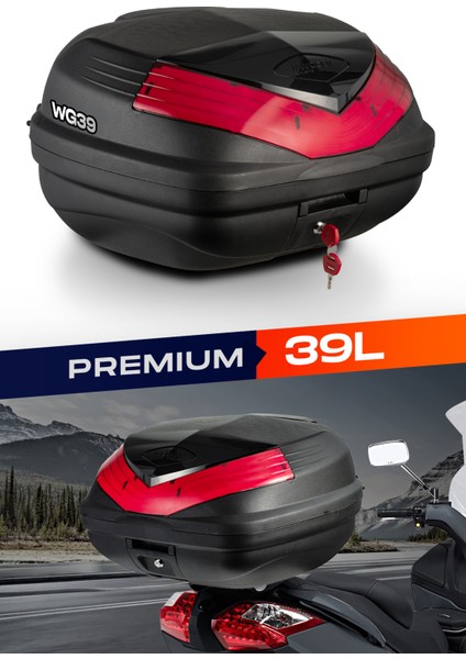 WG39 Arka Çanta 39 L Premium (Siyah)