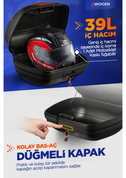 WG39 Arka Çanta 39 L Premium (Siyah) modelleri