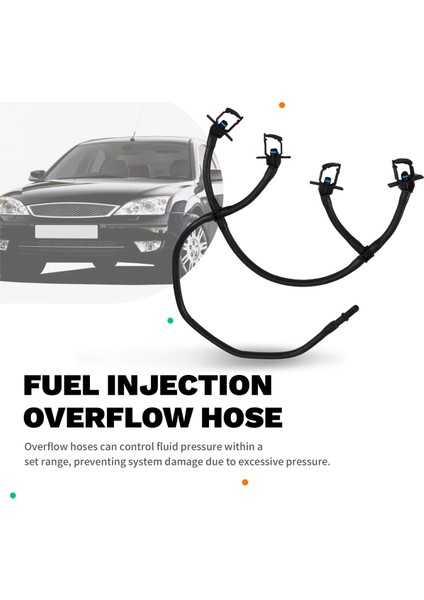3S7Q9K022CC Dizel Yakıt Enjeksiyon Sızıntısı Geri Dönüş Taşma Hortum Hattı Ford 1211896 1233556 3S7Q9K022CD 2S7Q9K022AF (Yurt Dışından) fırsatları