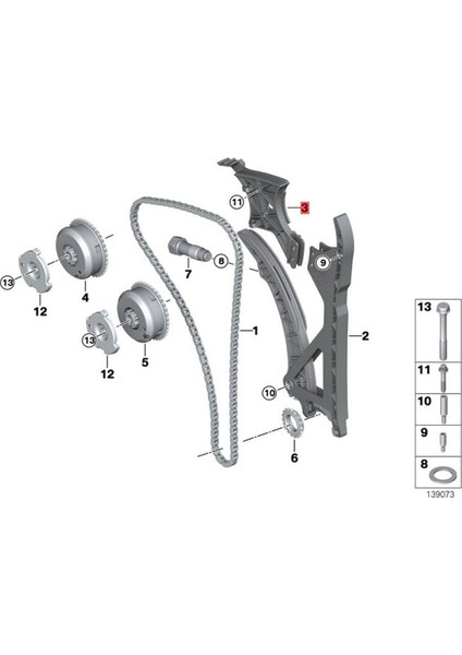 Motor Zamanlama Sistemi Zamanlama Kılavuz Rayı Zamanlama Zincir Plakası 11317516093 Bmw E93 E90 E89 E82 E71 E61 E60 N54 Motor (Yurt Dışından) indirimleri