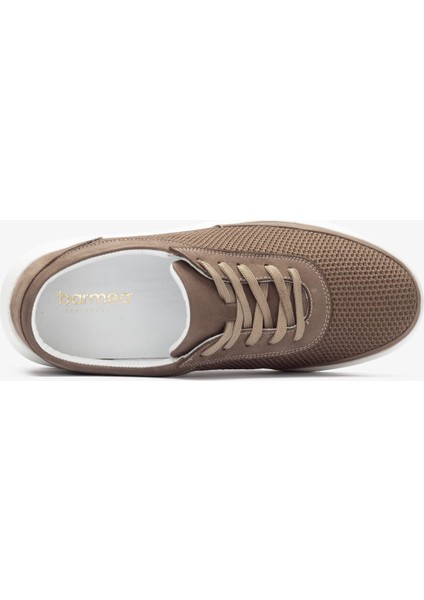 Hakiki Deri-Triko Erkek Günlük Yürüyüş Ayakkabısı - 1915 Nt-Kum KK064 indirimleri