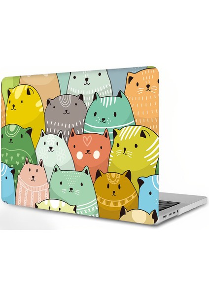 MacBook Air 13 Inç Kılıf ile UYUMLU2022 2021 2020 2019 2018 Yayın A1932 A2179 M1 A2337 Touch Id, Plastik Sert Kılıf (Yurt Dışından)