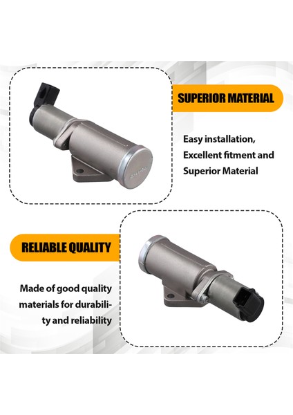 Rölanti Hava Kontrol Vanası F27E-9F715-A1B F27E9F715A1B Ford F-150 F-250 F-350 Bronco Explorer Ranger Mazda Için (Yurt Dışından) indirimleri