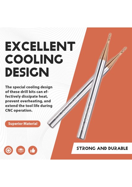 2 Adet 1R0.2X3XD4X50 Soğutma Ucu Cnc Yüksek Sert Kaplama Tungsten Karbür Ucu Yüksek Verimli Aşınmaya Dayanıklı Soğutma Matkabı (Yurt Dışından) fırsatları
