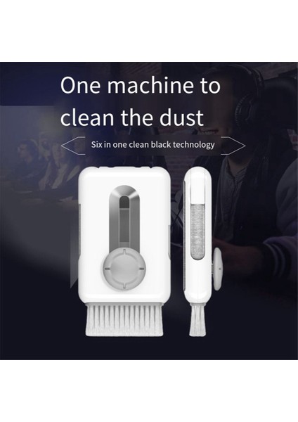 6'sı 1 Arada Klavye Temizleme Fırçası Çok Işlevli Taşınabilir Toz Temizleme Aracı Açık Hava Için (Yurt Dışından) modelleri