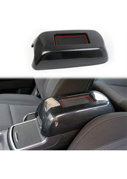Kol Dayama Kutusu Dekoratif Kapak Kol Dayama Kutusu Kapağı Sticker Karbon Desenli Orta Depolama Kapağı Dodge Charger 2016-2021 Için (Yurt Dışından) fiyatları