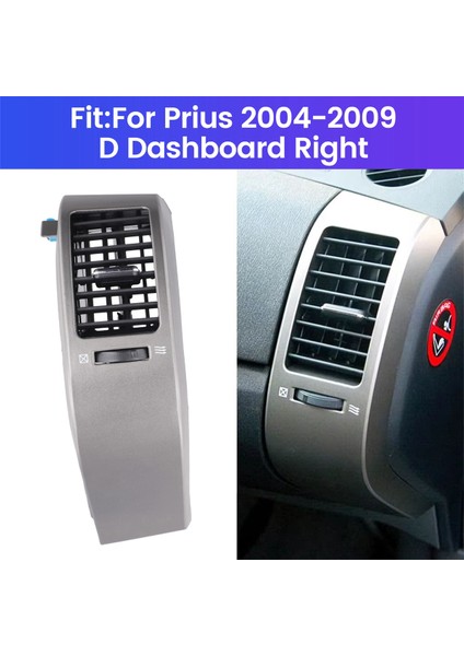 Toyota Prius 2004-2009 Için Araba Ön Gösterge Paneli Havalandırma Paneli Klima Çıkış Izgarası Sağ (Yurt Dışından) fırsatları
