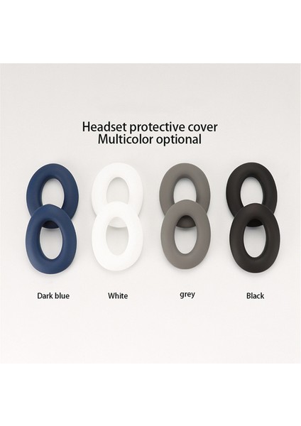 Bose QC45/QC35/QC25/QC15 Kulaklık Için Kulak Yastıkları Silikon Koruyucu Kılıf Kulaklık Kafa Bandı Onarım Parçaları Beyaz (Yurt Dışından) modelleri