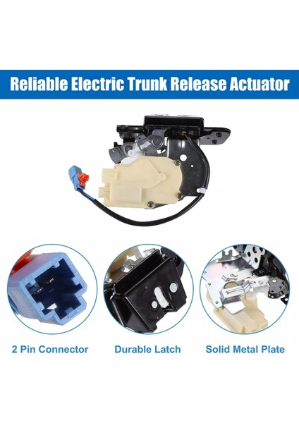 Honda Fit Sport 1.5l L4 5 Kapılar 2007-2008 Araç Arka Bagaj Kapağı Kilit Mandalı Aktüatörü 74896SAA003 74801SAAE21 (Yurt Dışından) fırsatları