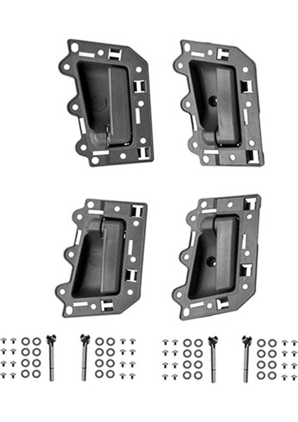 1 Takım 4 Adet Araba Iç Kapı Kolu Jeep Grand Cherokee 2005-2011 1JV471J3AA 1JV461J3AA 5HR411J3AK 5HR421J3AK (Yurt Dışından) modelleri