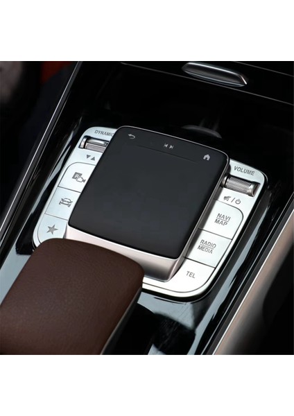Araba Merkezi Kontrol Faresi Dekoratif Düğme Sticker Mercedes-Benz GLB220 GLA200 Eqb GLE350 Için Dekoratif Çerçeve (Yurt Dışından) fiyatları