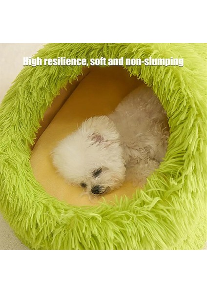 Kedi Mağarası Yatağı Evcil Hayvan Evi Rahat Yavru Kedi Şezlong Uyku Yastığı Sonbahar Kış Sıcak Köpek Sepeti Çadır Iç Mekan Kedileri Için Malzemeler (Yurt Dışından) modelleri