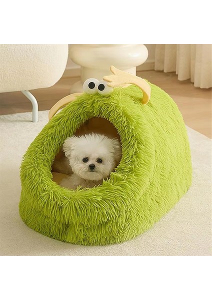 Kedi Mağarası Yatağı Evcil Hayvan Evi Rahat Yavru Kedi Şezlong Uyku Yastığı Sonbahar Kış Sıcak Köpek Sepeti Çadır Iç Mekan Kedileri Için Malzemeler (Yurt Dışından) indirimleri