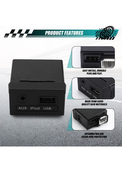 96120-3X200 961203X200 Yardımcı Jak USB Ipod Aux Jakı Elantra 2011-2014 Için (Yurt Dışından) fırsatları